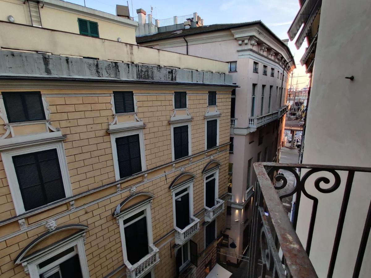 Doge Cambiaso- Davanti All'Acquario - Grande Terrazza Privata - Palazzo Nobiliare Storico Genoa Exterior photo