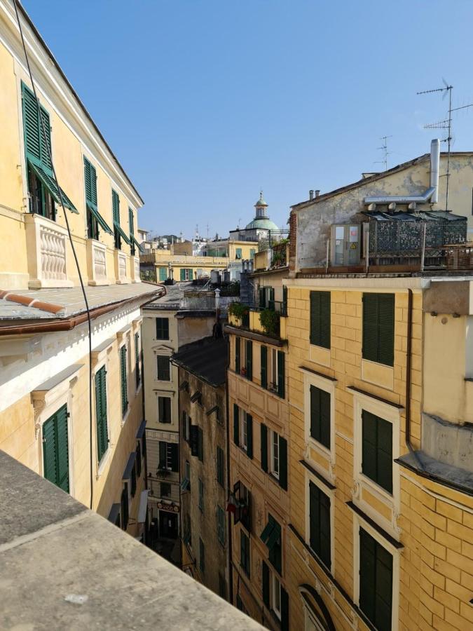 Doge Cambiaso- Davanti All'Acquario - Grande Terrazza Privata - Palazzo Nobiliare Storico Genoa Exterior photo