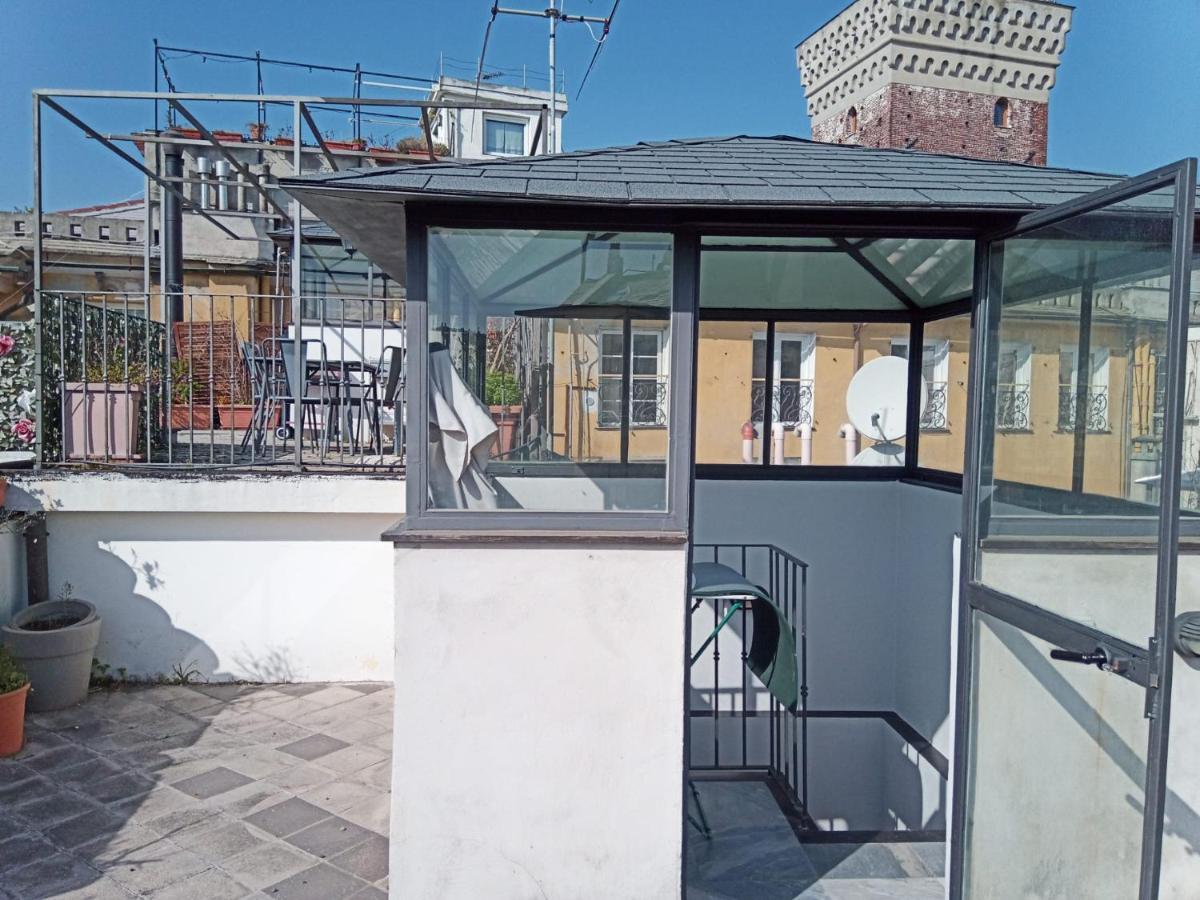 Doge Cambiaso- Davanti All'Acquario - Grande Terrazza Privata - Palazzo Nobiliare Storico Genoa Exterior photo