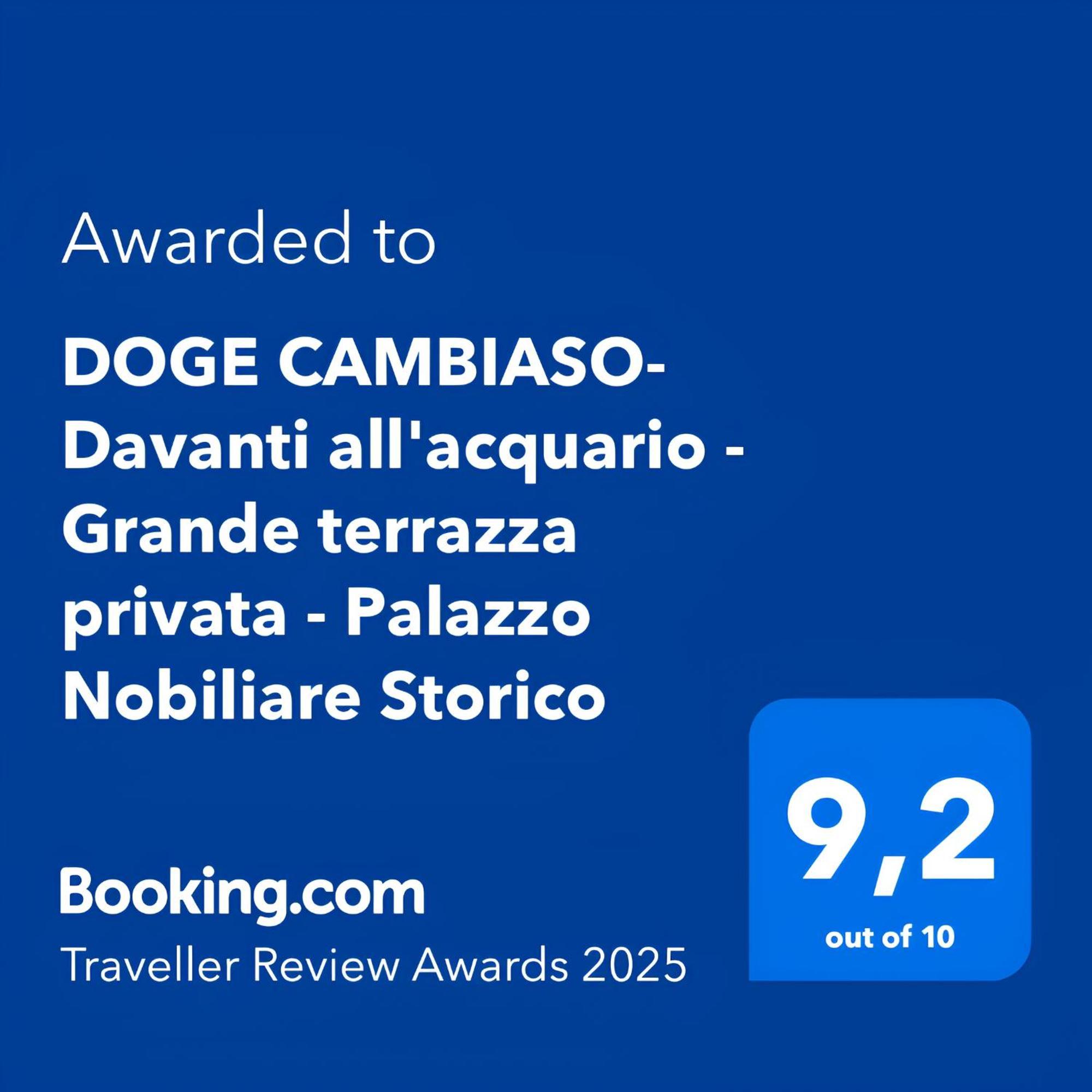 Doge Cambiaso- Davanti All'Acquario - Grande Terrazza Privata - Palazzo Nobiliare Storico Genoa Exterior photo